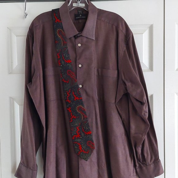 Ferrell Reed Other - Ferrell Reed  Dress Shirt + Tie size 16 1/2